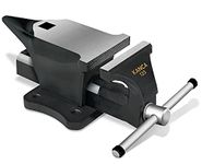 KANCA- ANVILLO - ANV-125 Anvil and Vise Combined , Great Duo, Strong Hand Tools, Jaw Opening 3.5 INCH , Made of Drop-Forged and High-Grade Steel, Black Colour