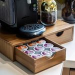 Wooden K Cup Organizer Coffee Pod S