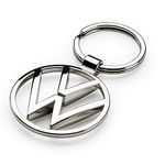 Volkswagen 000087010BN VW Metal Keyring Pendant, Silver