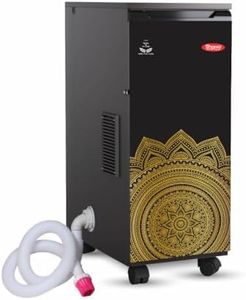 Shreeji Fine Automatic Atta chakki Ghar Ghanti Domestic Flour Mill Machine with Vacuum Cleaner (Shubh-Mandal) Gold Black | Stainless Steel Container