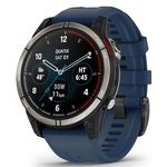 Garmin Quatix® 7 Sapphire Edition Amoled Black Titanium Smartwatch 010-02582-61