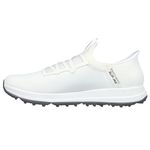 Skechers Men's Go Elite 5 Slip in Twist Fit Waterproof Golf Shoe Sneaker, White Spikeless, 12