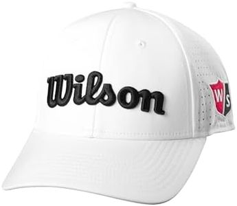 WILSON Mens Classic Cap, White