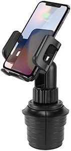 Cellet Cup Holder Phone Mount, Hands Free Cradle for All Smartphones and Apple iPhone 13 Pro Max Mini (Short Neck)