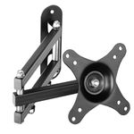 Suptek Full Motion Adjustable TV Wall Mount Rotation, Swivel and Tilt TV Arm Bracket for Most 15-32 inch LED, LCD Monitor and Plasma TVs VESA 75,100 (MA2720)