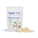 Happy Wax Teakwood Trails Wax Melts for Pet Owners – Odor Eliminating, Calming, Pet-Safe, Non-Toxic, Dye-Free, Perfect for Use with Wax Warmers - 4 oz Pouch