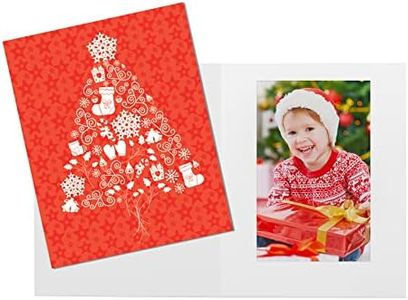 Neil Enterprises Inc. 4" x 6" Christmas Tree Photo Folder - 100 Pack