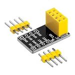 AZDelivery ESP8266-01S ESP-01 Breakout Breadboard Adapter WiFi Serial Transceiver Module ESP8266 compatible with Raspberry Pi Including E-Book!