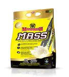 MAMMOTH MASS: Weight Gainer, High Calorie Protein Powder Workout Smoothie Shake, Meal Replacement, Low Sugar, Whey Isolate Concentrate, Casein Protein Blend, Weight Training, High Protein (5lb), Vanilla