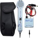 HAKUNA Tone Generator Kit -Wire Tracer Circuit Tester Line Finder,200EP High Accuracy Cable Tester, Inductive Amplifier, Probe Kit with Adjustable Volume for Network Cable Collation