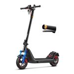 NIU KQi 300X Electric Scooter Adult, All-Terrain Suspension E Scooter, 1000W Peak Motor, 60km Long Range, Max Speed 38km/h, Triple Braking, Shock Absorption, Foldable E-Scooter, Black