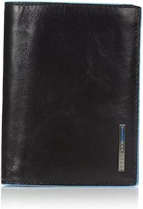 Piquadro PU1393B2/N Portamonete, 12 cm, Nero