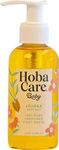 HobaCare 100% Pure Jojoba Oil Baby Care - Unrefined and Cold Pressed Body & Scalp Massaging Oil for Hair, and Nails - Helps to Fight Cradle Cap (4.22 fl oz / 125 ml)