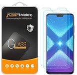 Supershieldz (2 Pack) Designed for Huawei Honor 8X Tempered Glass Screen Protector, 0.32mm, Anti Scratch, Bubble Free