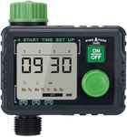 Pine Tree Tools Hose Timer - Programmable Water Timer for Garden Hose, Automatic & Manual Watering System, Outdoor Faucet Timer for Lawn, Garden & Yard, Battery Operated, 1 Outlet Hose Watering Timer