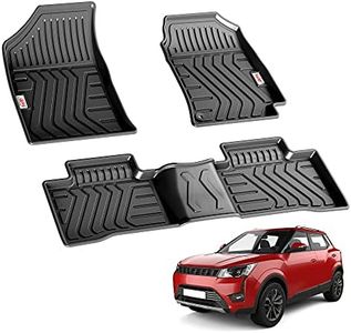 GFX Car Floor Mats (After-Market) | Premium Life Long Foot Mats | Compatible with XUV-3X0 (2024 Onwards) Automatic| Waterproof, Anti-Slip, All-Weather, Durable & Easy to Clean Mats
