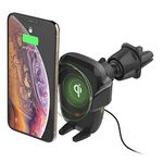 iOttie Auto SenseQi Aufladen Automatische Klemmung CD + Entlüftung für iPhone XS Max R 8 Plus 10 W für Samsung Galaxy S10 E S9 S8 Plus Edge, Hinweis 9