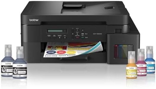 Brother Ink Tank DCP-T830DW (New Launch) WIFI Auto Duplex Color Printer (Print Scan Copy),ADF,LAN, PrintUpto 15K Pages Black & 5K Color Each for(CMY),Extra Black Ink,80 Sheet MP Tray,Free Installation