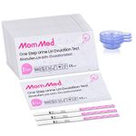 MomMed Ovulation Test Strips, 50 LH Ovulation Predictor Kit with Free 50 Collection Cups, Accurately Track Ovulation Test, High Sensitivity Result for Women Home Testing…