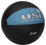 USI UNIVERSAL Medicine Ball, 787PVH Rubber 5 Kg Medicine Ball High Bounce, Textured Finish, Strong Core, Better Balance, Made Rubber with Textured Surface, High Bounce