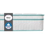 Zinus King size Mattress in memory foam and Spring 150x200 cm - Hybrid Mattress - Mattress Height 25 cm