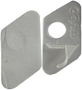 JIEXI HWYP Right Hand Plastic Recurve Bow Arrow Rest Archery Rest Pack of 12 (white)