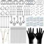 103PCS Piercing Kit for all Body Pi