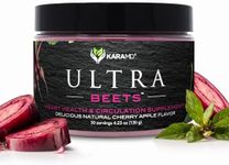 KaraMD UltraBeets - Beetroot Superfood Powder - Heart Health, Circulation & Energy Supplement - Supports Nitric Oxide Production - Cherry Apple Flavored Drink Mix - 30 Servings