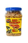 Zoo Med Large Sun-Dried Red Shrimp Nutritious High Protein Food for Fish 10oz