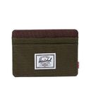 Herschel Supply Co. Charlie Cardholder, Ivy Green/Chicory Coffee, Standard