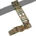 Metal Modular Pistol Holster QSLAdapter,Compatible QLS Platform,Tactical Leg Drop Mid-Ride G-Code Adapter