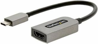 StarTech.com USB C to HDMI Adapter - 4K 60Hz Video, HDR10 - USB-C to HDMI 2.0b Adapter Dongle - USB Type-C DP Alt Mode to HDMI Monitor/Display/TV - USB C to HDMI Converter (USBC-HDMI-CDP2HD4K60)