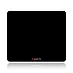 EXCOVIP Black Glass Mouse Pad Gaming Portable Work Mouse mat Printing Waterproof Durable Hard Glass Desk Mousepads Office Accessories 11.8×10.2×0.11in/0116