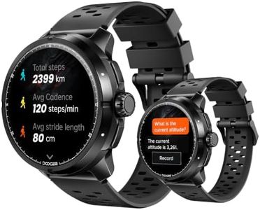 POPUX ANYMOVING M1 PRO Smart Watch for Men, 1.5" AMOLED Dual Band GPS Smart Watch with Offline Maps