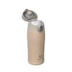 Super Sparrow Water Bottle Stainless Steel 18/10 - Ultralight Travel Mug - 350ml - Insulated Metal Water Bottle - BPA Free - Leakproof Drinks Bottle - Sports Water Bottle