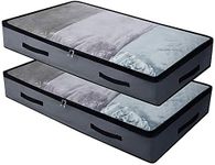 AMJ 2 Pack Soft Underbed Storage Co