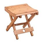 Salafey Bamboo Folding Stool for Sh