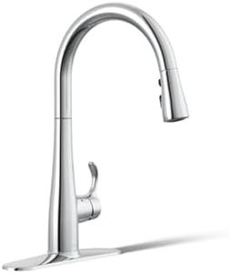 KOHLER Simplice Response Touchless Pull Down Kitchen Faucet in Polished Chrome, K-22036-CP