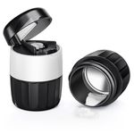 3-in-1 Pill Crusher for Tablets, Tablet Crusher Fine Powder with Stainless Steel Grinding Head, Pill Grinder with Storage Compartment for Tablets, Pill Crushers Splitters for Small and Tiny Pills