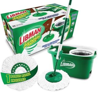 Libman Tornado Spin Mop System with 2 Mop Heads
