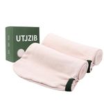 UTJZIB 2 Pack Hair Towel,Hair Drying Towel Turbans for Wet Hair,Drying Hair Towels for Curly Hair Women Anti Frizz,Towel Turban,Head Towel to Dry Hair Fast (Pink)