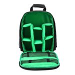 Andoer Dslr Camera Bag - Small,Lightweight,Waterproof & Breathable - Multifunctional Camera Backpack for Canon Nikon Sony SLR Cameras - 33 x 26.5 x 12.5 cm(Green)