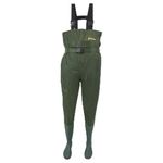 Michigan Nylon Chest Waders Including Belt - OLIVE SIZE 10