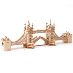 Rolife 3D Wooden Puzzles for Adults London Tower Bridge -113P Pieces Wood 3D Puzzle Architecture Model Craft Kits Birthday Gift for Teens/Adults Desk Decor