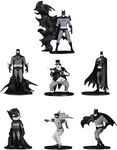 DC Collectibles Batman Black & White Mini Figure 7 Pack Set 4