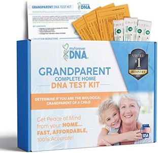 Home Grandparent DNA Test Kit | 46 DNA (Genetic) Marker Test, Unmatched Accuracy | All Lab Fees & Shipping Included | Private & Fast Results | Experience Excellence with My Forever DNA