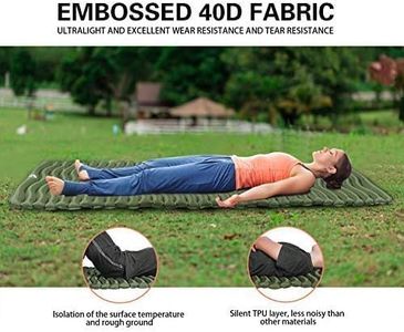 Unigear Ultralight Inflatable Sleeping Pad – Compact Air Camping Mattress