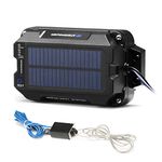 ATEM POWER Trailer Breakaway Kit with Switch Bulit-in Solar Panel LED Indicator and 12V 3AH LifePO4 Lithium Battery for Trailer Caravan