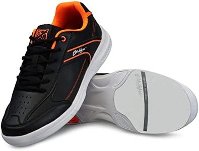 KR Strikeforce Flyer Lite Black/Orange Men's Bowling Shoe