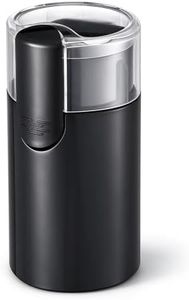 ChayWillow Electric Coffee Grinder Mini Stainless Steel Blade 110V | 18-Second Fast Grinding, Multi-Purpose Dry Grinder, One-Touch Control, Compact Portable Design, Safe Lock Cover